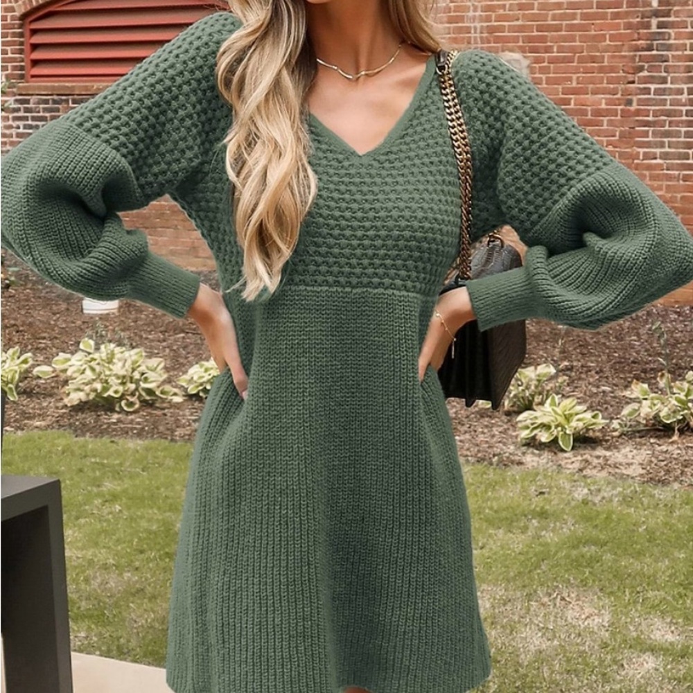Sweater dress